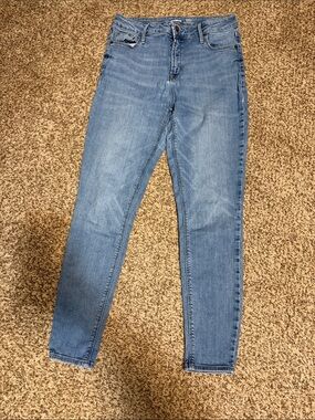 Old Navy Women's Skinny Jeans - Light Blue Denim